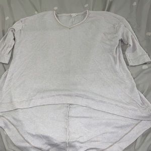 Ivory Alterd State Mid Length Sleeve Sweater